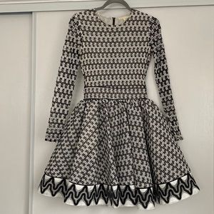 Beautiful black and white Maje dress